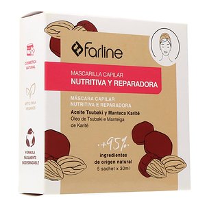 Farline Máscara Capilar Reparadora 5 X 30 ml