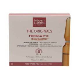 Martiderm Formula Nº 10 Color Touch Spf 30 10 Ampollas 2 ml