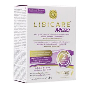 Libicare Meno 30 Caps Dia 30 Caps Noite