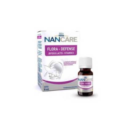Nancare Flora-defense Vit D + B.lactis 8 ml