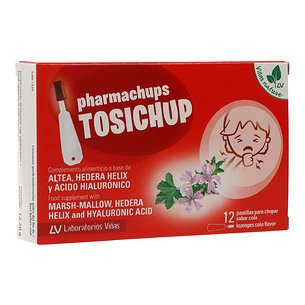 Tosichup 12 Pastillas Sabor Cola