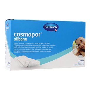 Cosmopor Silicone Sterile Dressing 15 Cm X 8 Cm 5