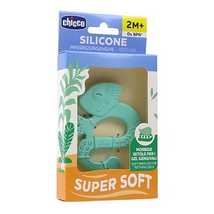 Chicco Mordedor Supersoft Iguana Azul 2m