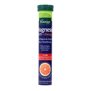 Kneipp Magnésio 375 Energia 15 Comprimidos Efervescentes Sabor Laranja