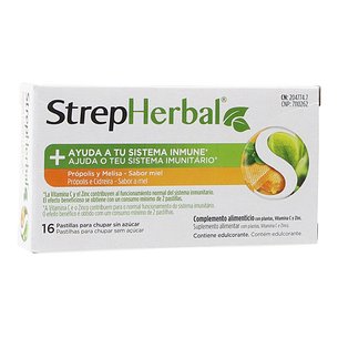 Pastilhas Strepherbal 16 Sabor Propo
