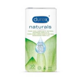 Durex Naturals Preservativos 10 Unidades