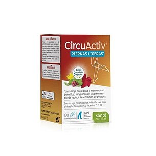 Santé Verte Circuactiv Piernas Ligeras 60 Comprimidos