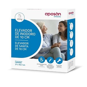 Aposan Dynamic Toilettensitzerhöhung, 10 cm, 1 Einheit
