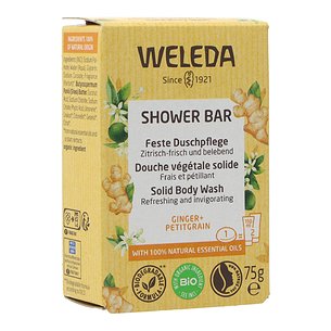 Weleda Shower Bar Jengibre Petitgrain Jabon Soli
