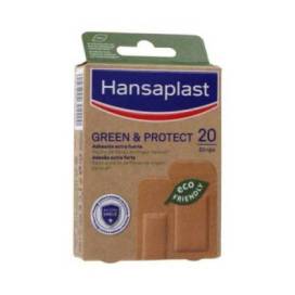 Hansaplast Green & Protect Aposito Adhesivo Surtido 20 Uds