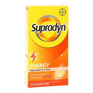 Supradyn Energy 30 Effervescent Comps