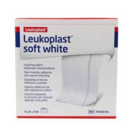 Leukoplast Soft Branco Tira 6cm X 5m
