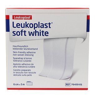 Leukoplast Soft Branco 6 cm x 5 m