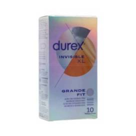 Durex Invisible Xl Preservativos 10 Uds