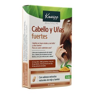 Kneipp Cabello Y Uñas Fuertes 30 Caps
