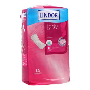 Lindor Premium Lady Pad 2 Tropfen 14 Einheiten