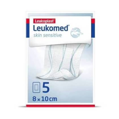 Leukomed Skin Sensitive 8cm X 10cm 5 Un