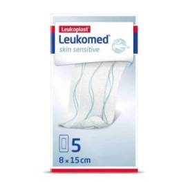 Leukomed Skin Sensitive 8cm X 15cm 5 Un