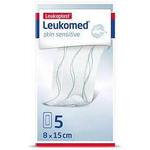 Leukomed Skin Sensitive 8cm X 15cm 5 Unidades