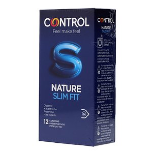 Nature Slim Fit Control Preservativo 12 Unidades