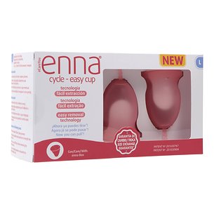 Enna Cycle Easy Cup 1 Unidad Talla L
