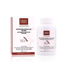 Cápsulas Anti-Queda de Cabelo Martiderm para Mulheres 120 Cápsulas