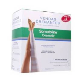 Somatoline Cosmetic Vendas Reductoras Drenantes 4 Tratamientos