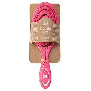 Cepillo Desenredante Biodegradable Rosa Interapo