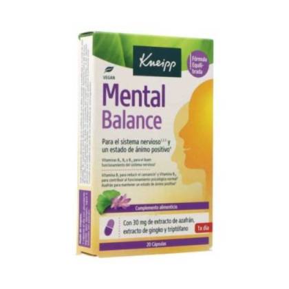 Kneipp Mental Balance 20 Cápsulas
