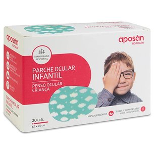 Aposan Parches Oculares Infantil 20 Unidades