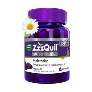 Zzzquil Natura Forte 30 Gomas Sabor Frutas da Floresta