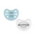 Chicco Physioforma Luxe Silicone Pacifier 16 - 36 Months 2 Units Blue/gray