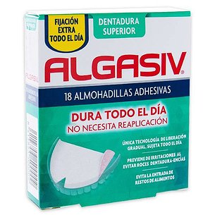 Almofada superior Algasiv 18 unidades