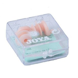 Protetores auriculares de borracha Jewel 2 unidades