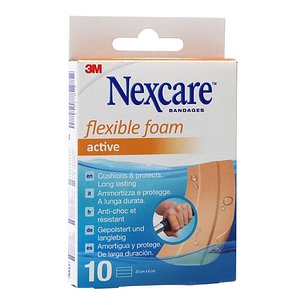 Nexcare Flexible Foam Active 10x6 Cm 5 Units