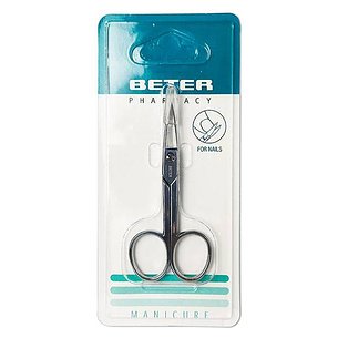 Beter Curved Chrome Nail Scissors