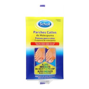 Scholl Callus Patches com Molesofuma 9 Unidades