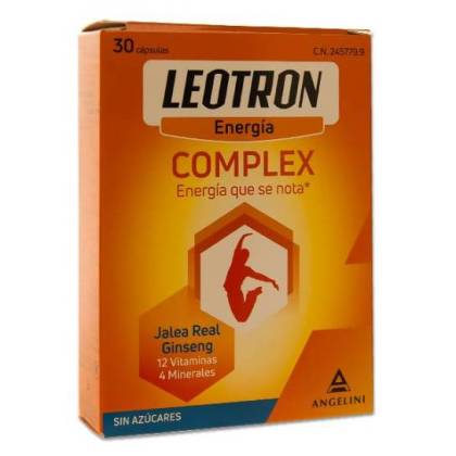 Leotron Energía Complex 30 Cápsulas
