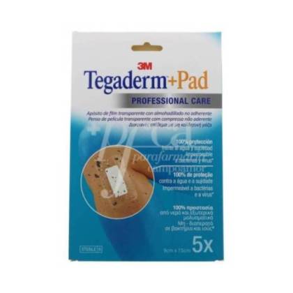 Tegaderm + Pad Dressing 15x9 Cm 5 Units
