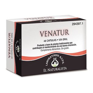 Venatur 48 Cápsulas 375mg El Naturalista