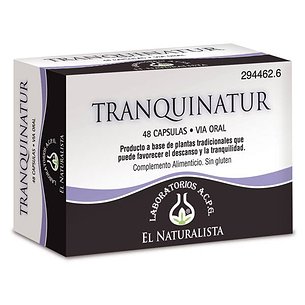 Tranquinatur 48caps 375mg El Naturalista