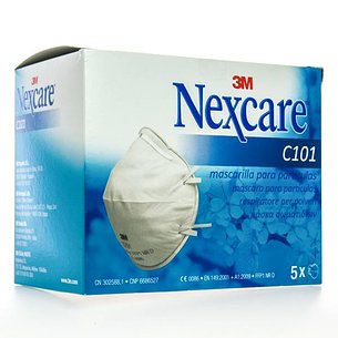 Máscara Nexcare C101 Ffp1 5 Unidades