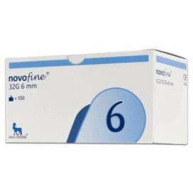 Nadeln Novofine 32g 0,23/0,25x6mm (0.23 / 0.25 X 6 Mm) 100 Einheiten