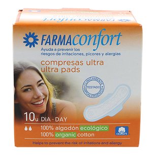 Farmaconfort Day Wattepads 10 Einheiten