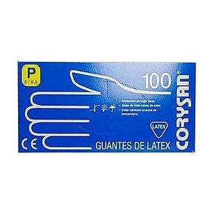 Corysan Latex Tp Handschuhe 100 Einheiten