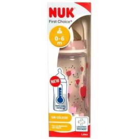 Nuk Fc Feeding Bottle Pp Latex Teat 0-6m 300 Ml