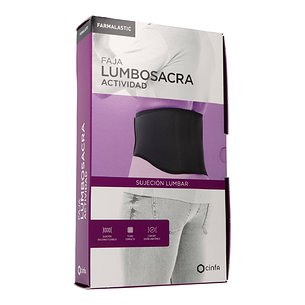 Farmalastic Verstärkter Lendengürtel, Größe L, 1