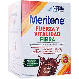 Meritene Fuerza Y Vitalidad Fibra Sabor Chocolat