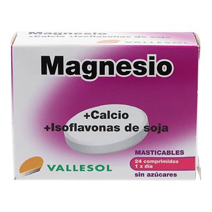 Vallesol Mgcaisoflavonas 24 Comp Masticables