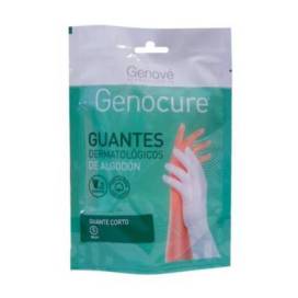 Genocure Short Cotton Gloves Size S 2 Units